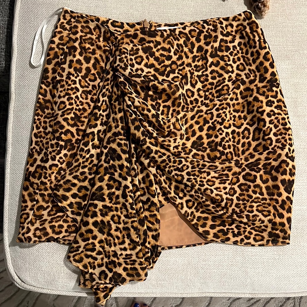 For Love and Lemons Cheetah Skirt